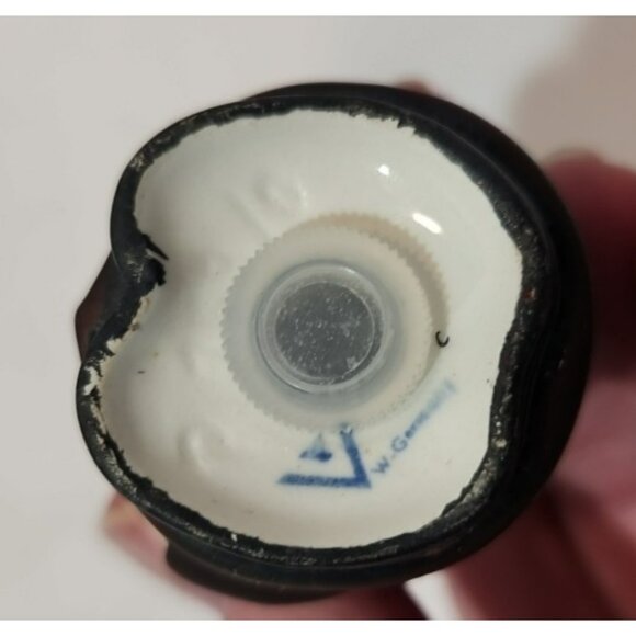 Vintage Goebel Friar Tuck Salt  And Pepper Shakers and 1956 Trinket Dish - Picture 14 of 16